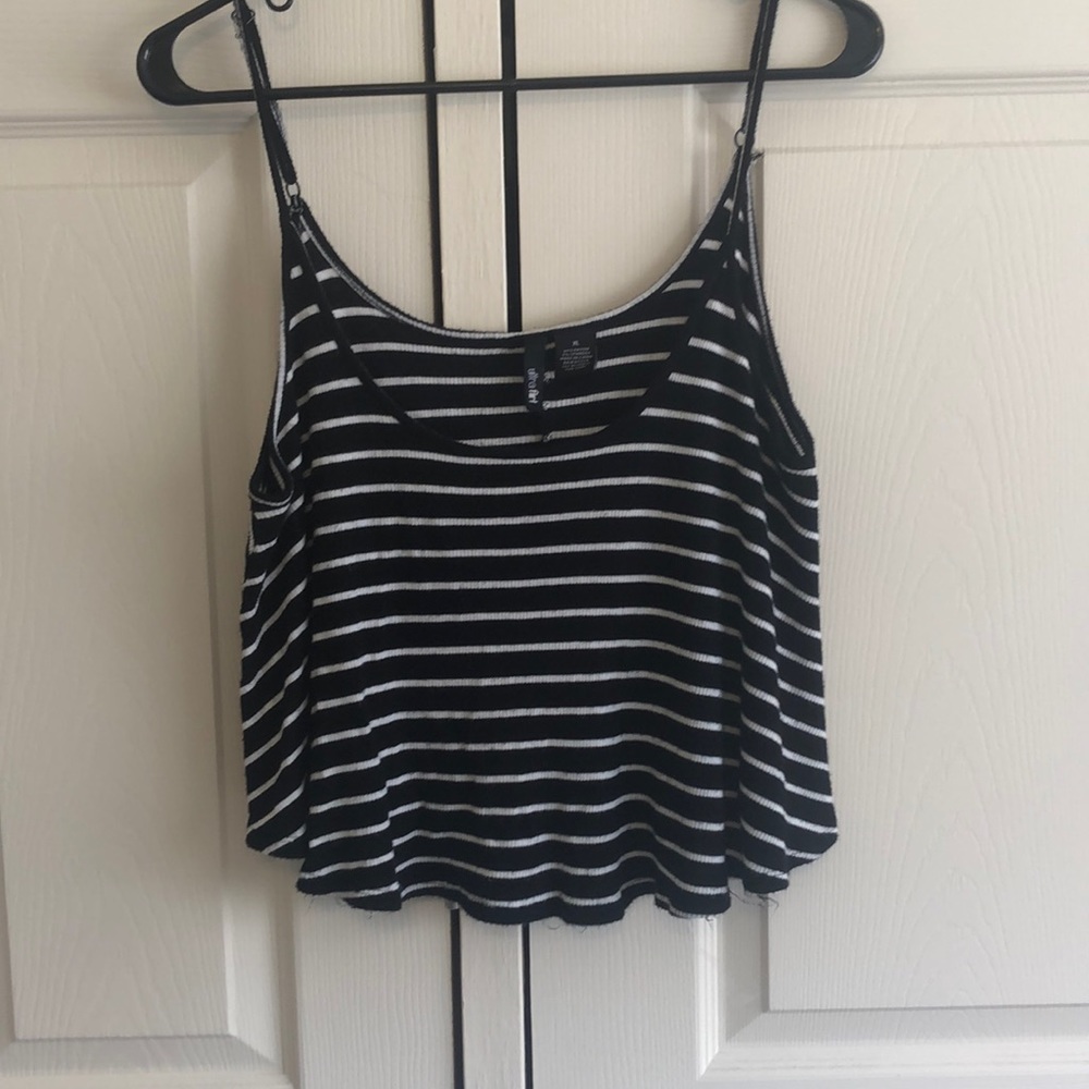 Striped Crop Top